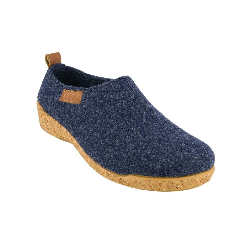 Birkenstock Wonderwool Clog Træsko Dame Mørkeblå | DK 302VRW